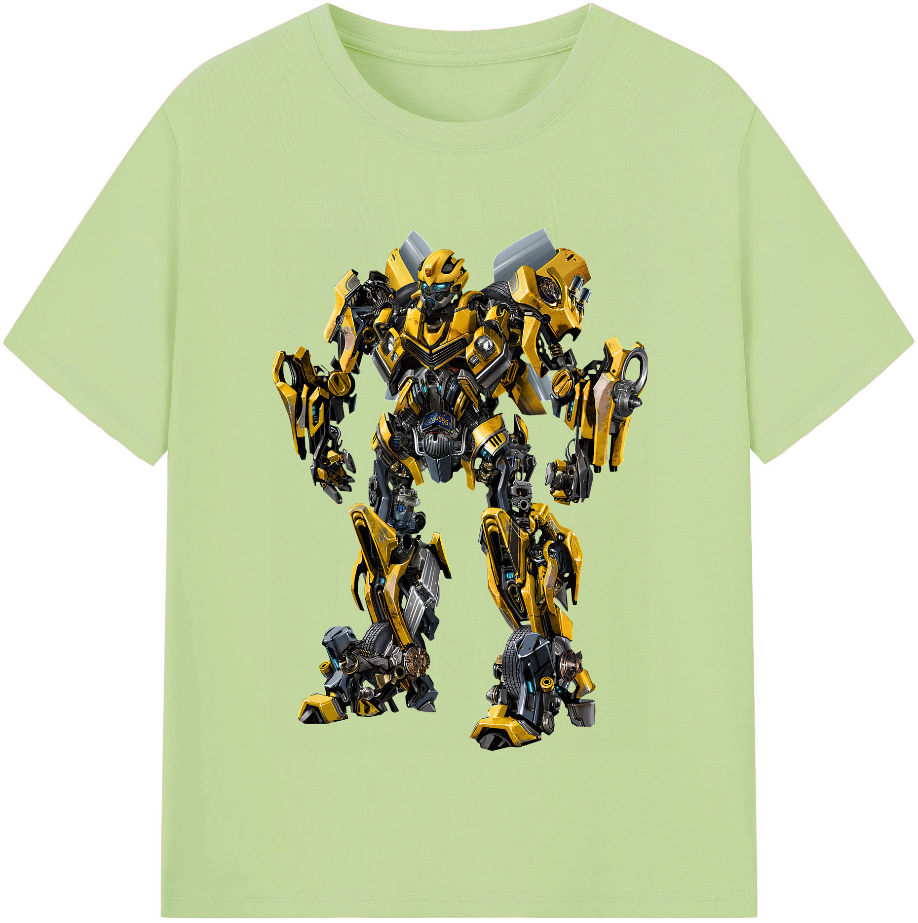 （画像用） Transformers トランスフォーマー 綿100％半袖Tシャツ（フロントプリント）